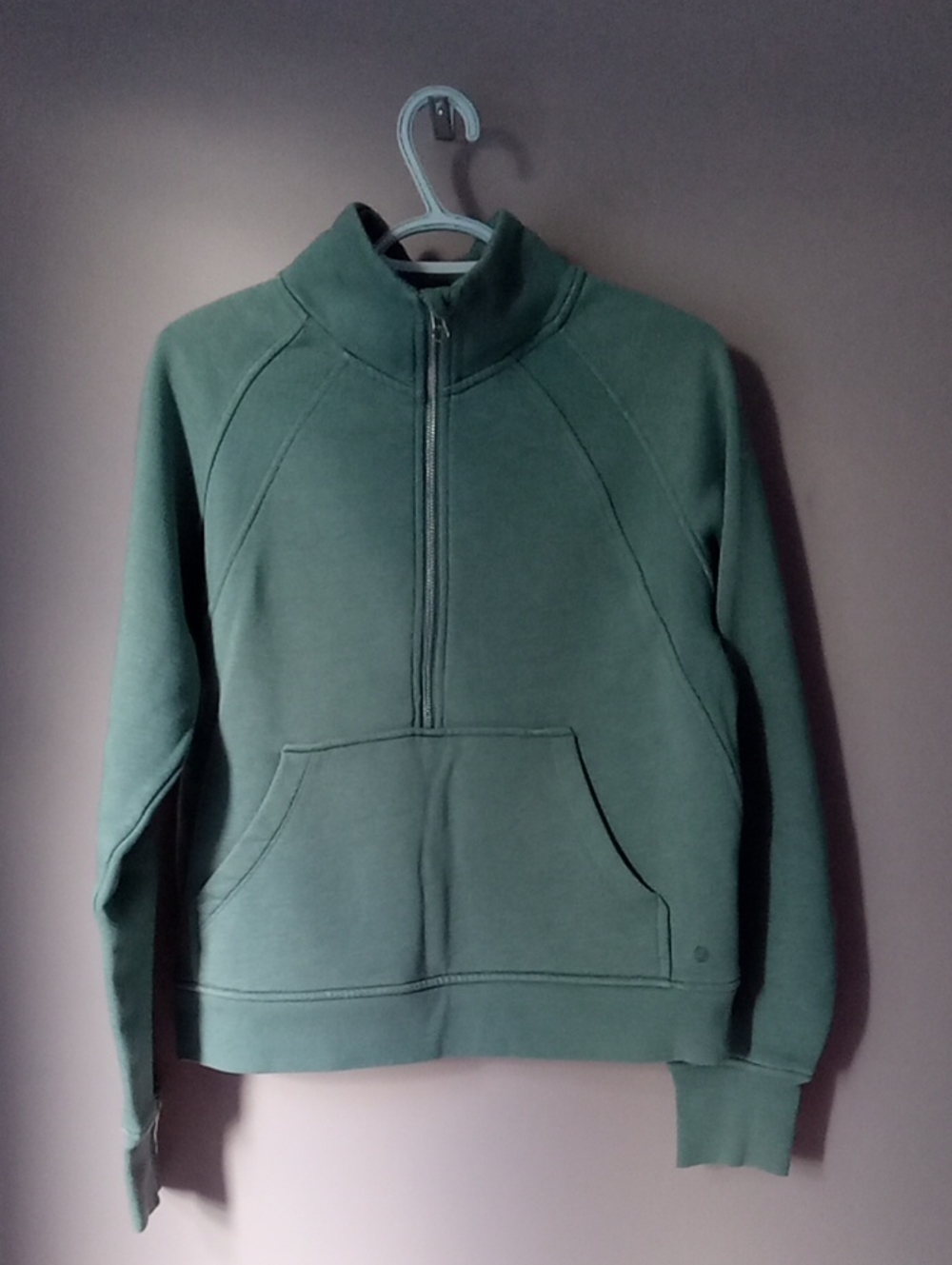 Men's Half-Zip Pullover Sweater - Forest Green